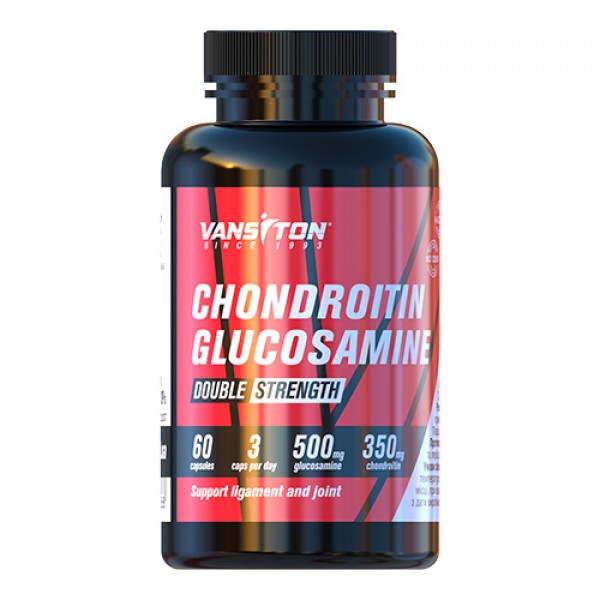 Препарат для суставов и связок Vansiton Chondroitin Glucosamine, 60 капсул