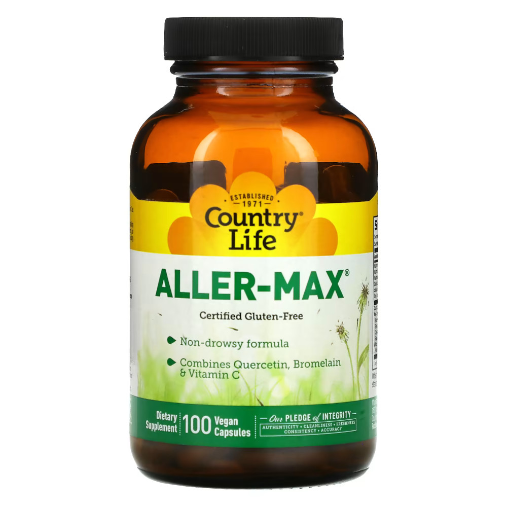 Витамины и минералы Country Life Aller-Max, 100 вегакапсул