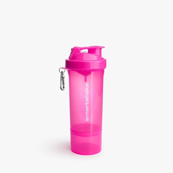 Шейкер Smart Shake Slim 500 мл, Pink Neon