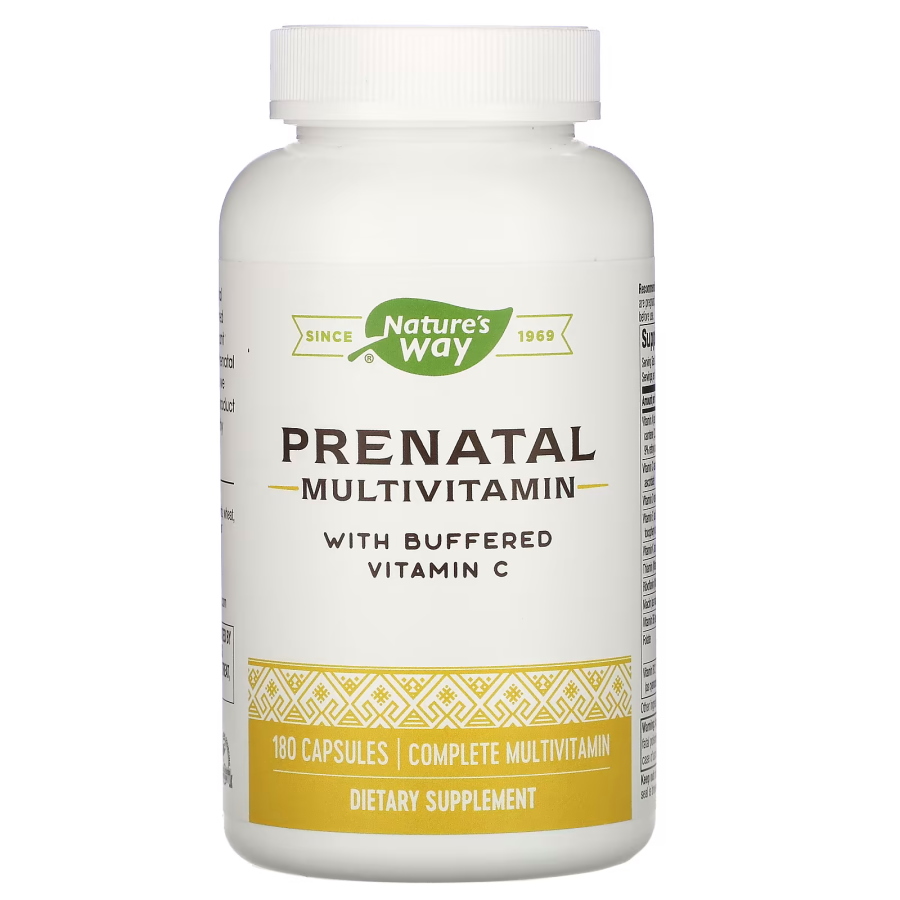 Вітаміни та мінерали Nature's Way Prenatal MultiVitamin, 180 капсул