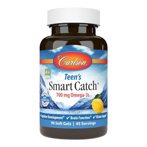 Жирні кислоти Carlson Labs Smart Catch Teen's, 90 капсул