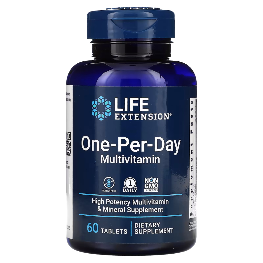 Вітаміни та мінерали Life Extension One-Per-Day, 60 таблеток