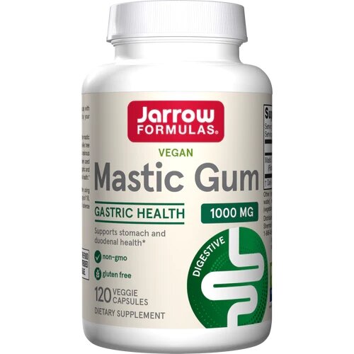 Натуральна добавка Jarrow Formulas Mastic Gum, 120 вегакапсул