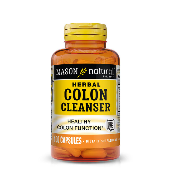 Натуральна добавка Mason Natural Colon Herbal Cleanser, 100 капсул
