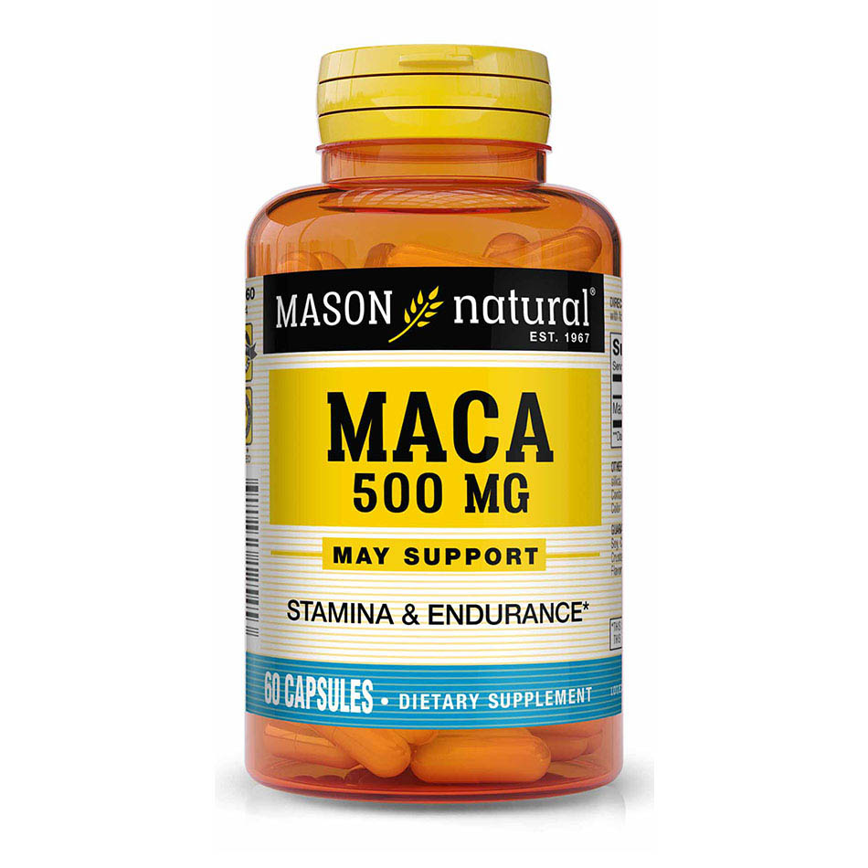 Натуральна добавка Mason Natural Maca 500 mg, 60 капсул