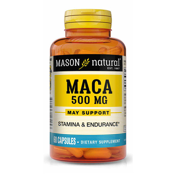 Натуральна добавка Mason Natural Maca 500 mg, 60 капсул