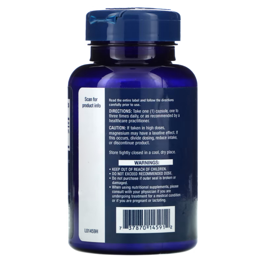 Витамины и минералы Life Extension Magnesium Caps 500 mg, 100 вегакапсул. Фото 3