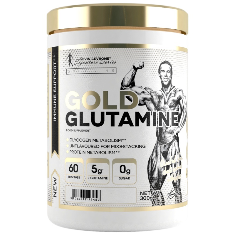 Амінокислота Kevin Levrone Gold Line Gold Glutamine, 300 грам