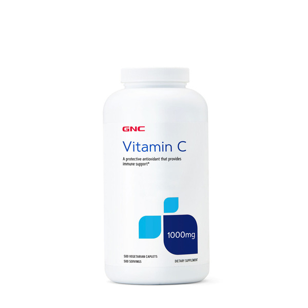 Витамин C GNC Vitamin C 1000 mg, 500 каплет
