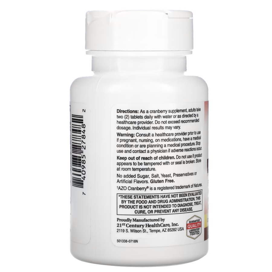 Натуральна добавка 21st Century Cranberry Plus Probiotic, 60 таблеток. Фото 5