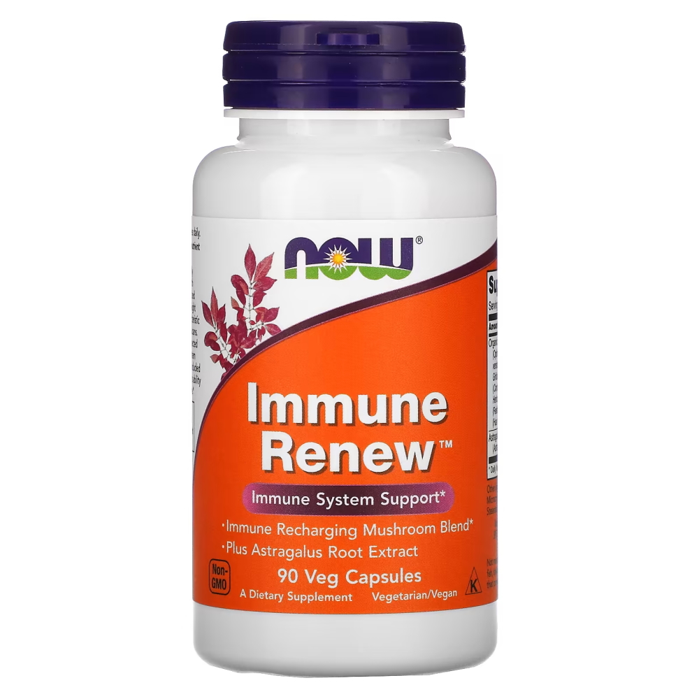 Натуральная добавка NOW Immune Renew, 90 вегакапсул