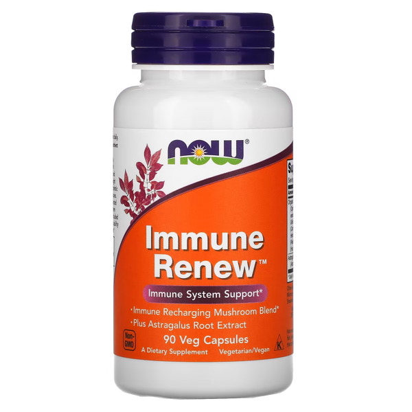 Натуральная добавка NOW Immune Renew, 90 вегакапсул