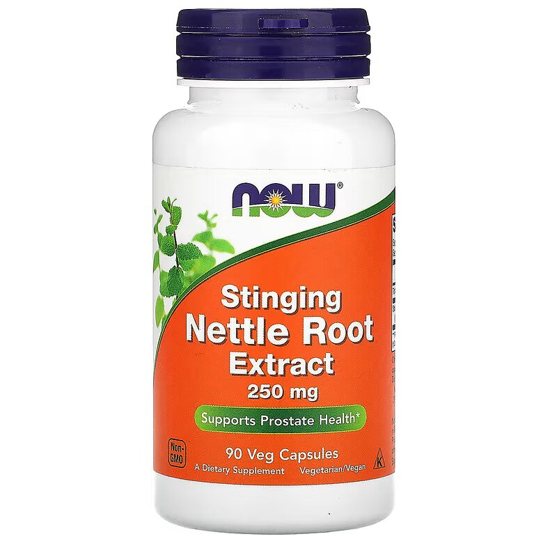 Натуральная добавка NOW Nettle Root 250 mg, 90 вегакапсул