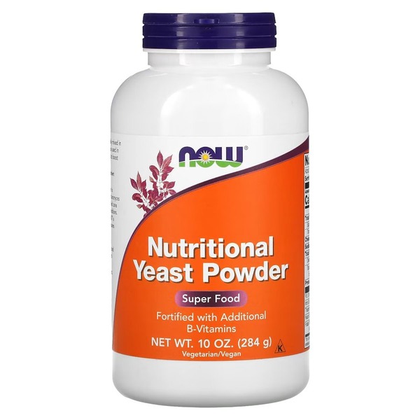 Натуральна добавка NOW Nutritional Yeast, 284 грами