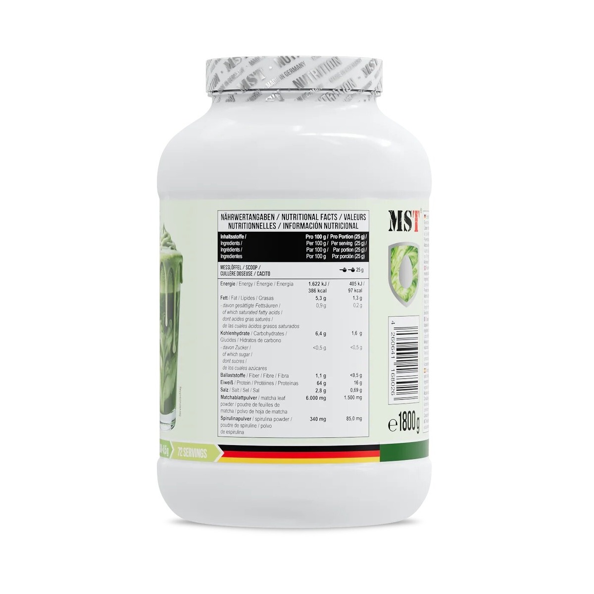 Протеїн MST Nutrition Best Egg Protein, 1.8 кг. Фото 11