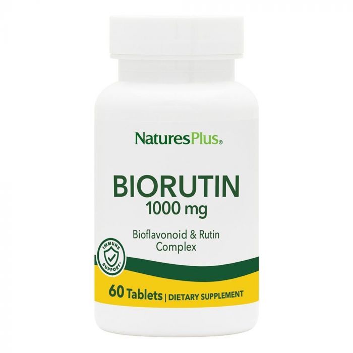 Вітаміни та мінерали Natures Plus BioRutin 1000 mg, 60 таблеток