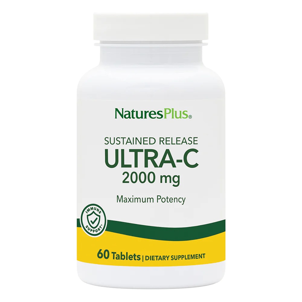 Вітаміни та мінерали Natures Plus Ultra-C 2000 Sustained Release, 60 таблеток