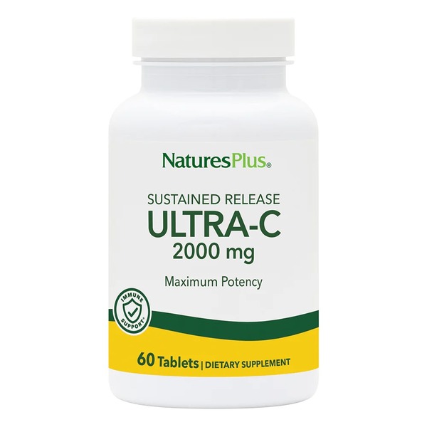 Вітаміни та мінерали Natures Plus Ultra-C 2000 Sustained Release, 60 таблеток