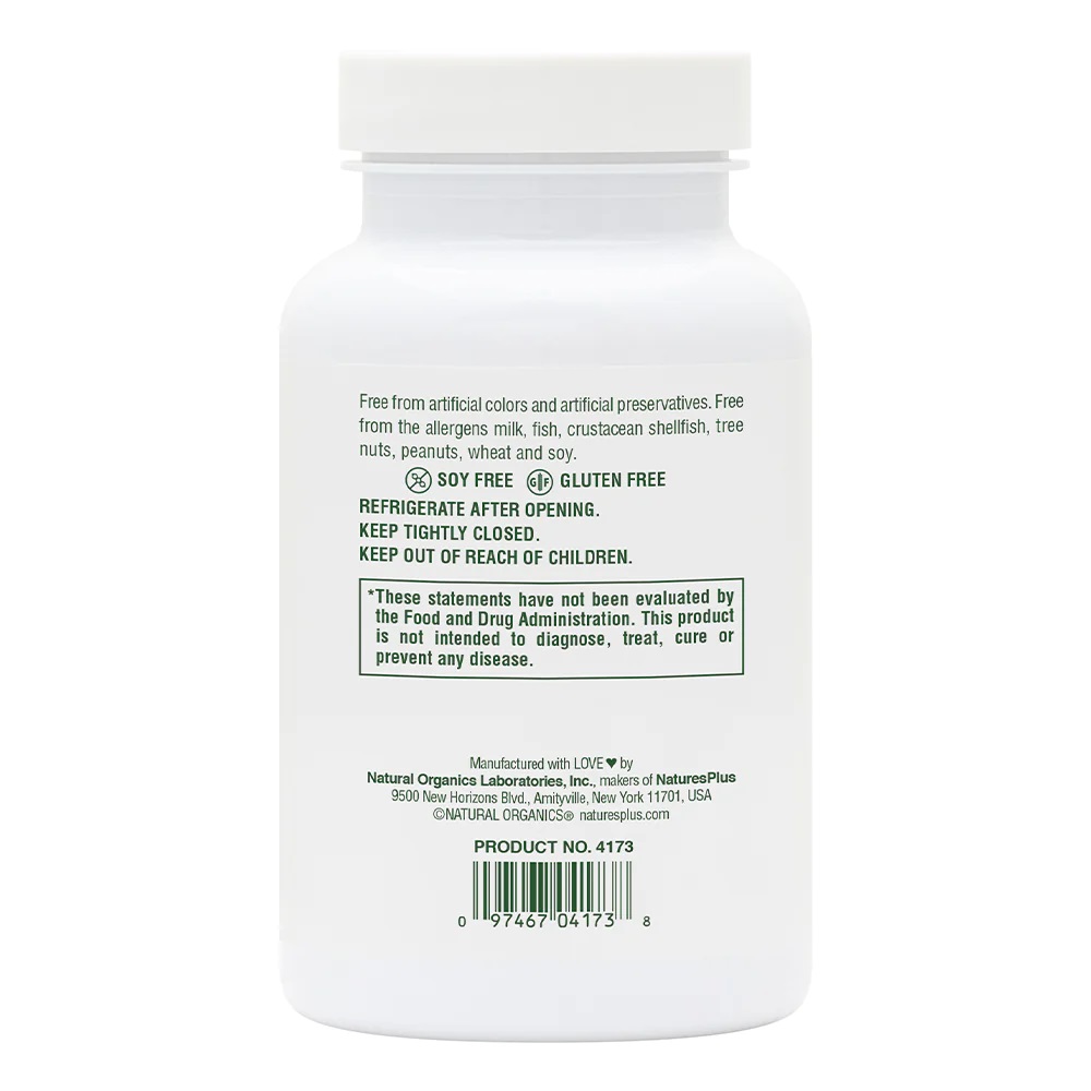 Натуральна добавка Natures Plus Egg Yolk Lecithin 600 mg, 180 вегакапсул. Фото 3
