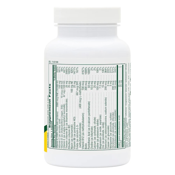 Витамины и минералы Natures Plus Ultra One Daily Caps Iron Free, 60 капсул. Фото 2