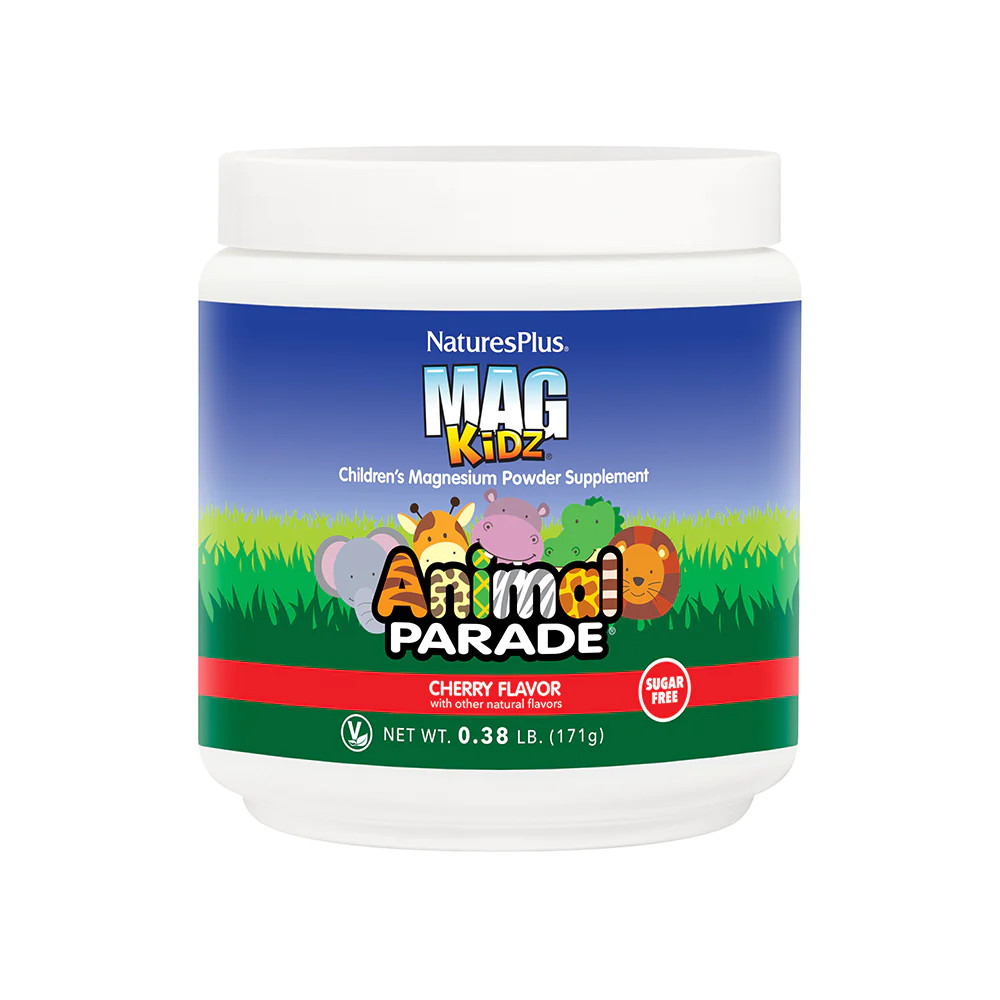 Вітаміни та мінерали Natures Plus Animal Parade Mag Kidz Sugar Free, 171 грам