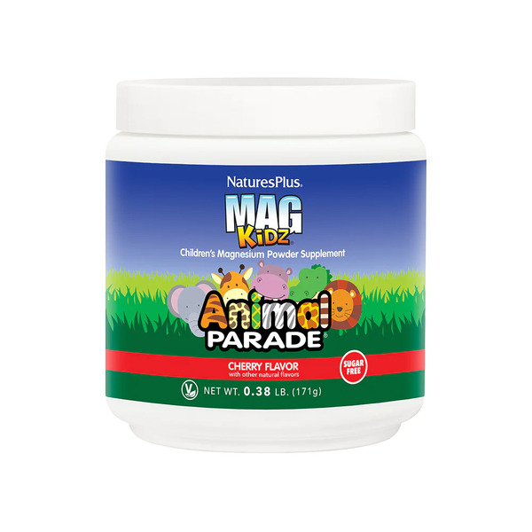 Вітаміни та мінерали Natures Plus Animal Parade Mag Kidz Sugar Free, 171 грам
