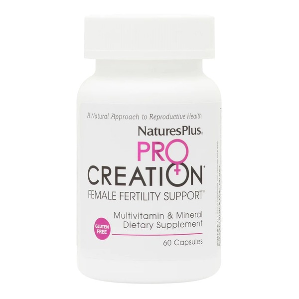 Витамины и минералы Natures Plus ProCreation Female Fertility Support, 60 капсул