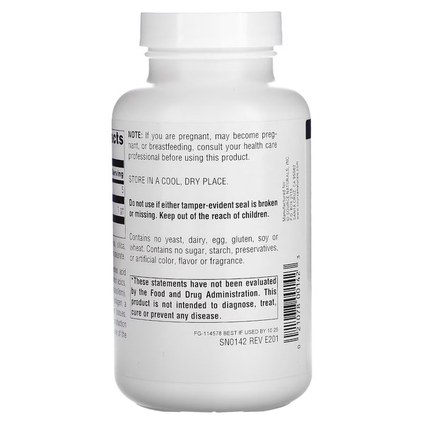 Амінокислота Source Naturals L-Lysine 1000 mg, 100 таблеток. Фото 3