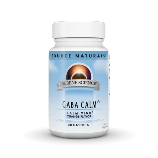 Амінокислота Source Naturals Serene Science GABA Calm, 60 льодяників