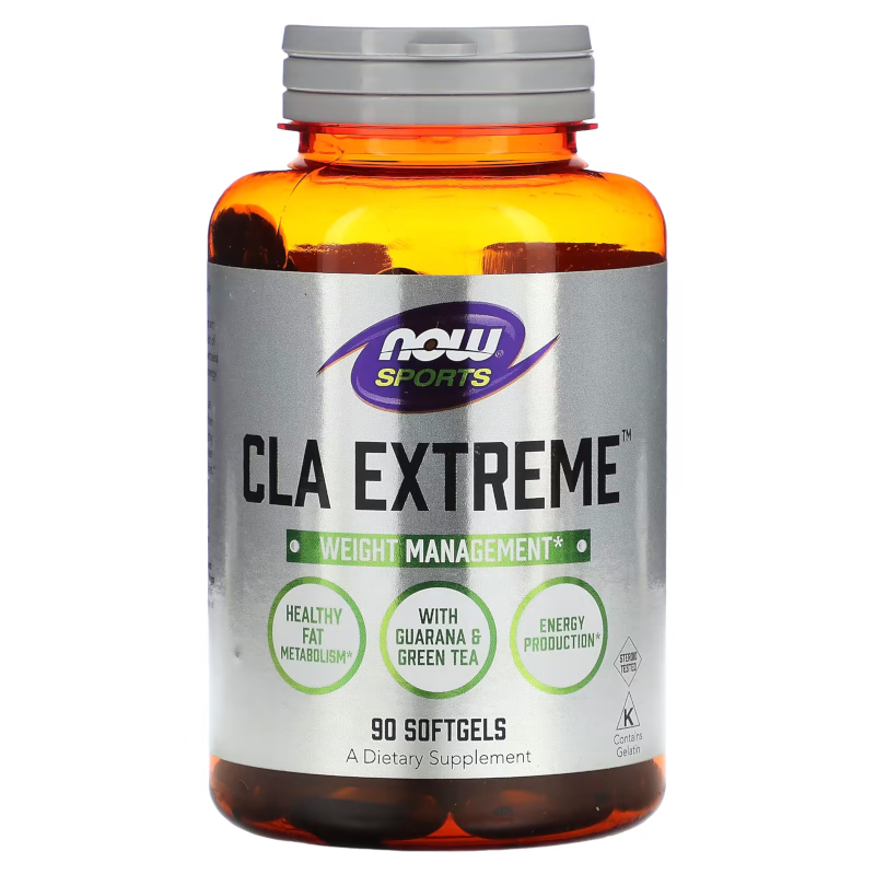 Жироспалювач NOW CLA Extreme, 90 капсул