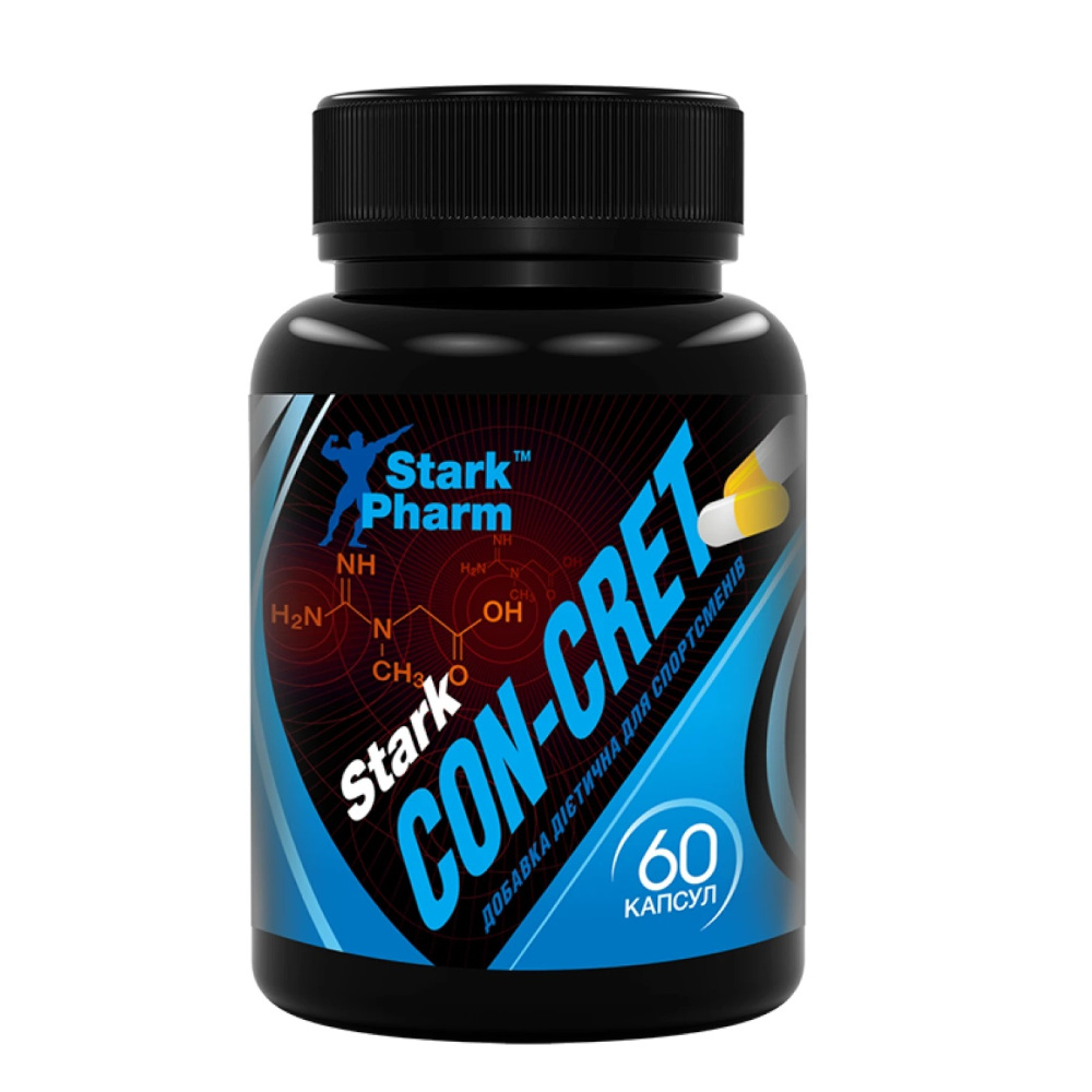 Креатин Stark Pharm Stark Con-Cret, 60 капсул