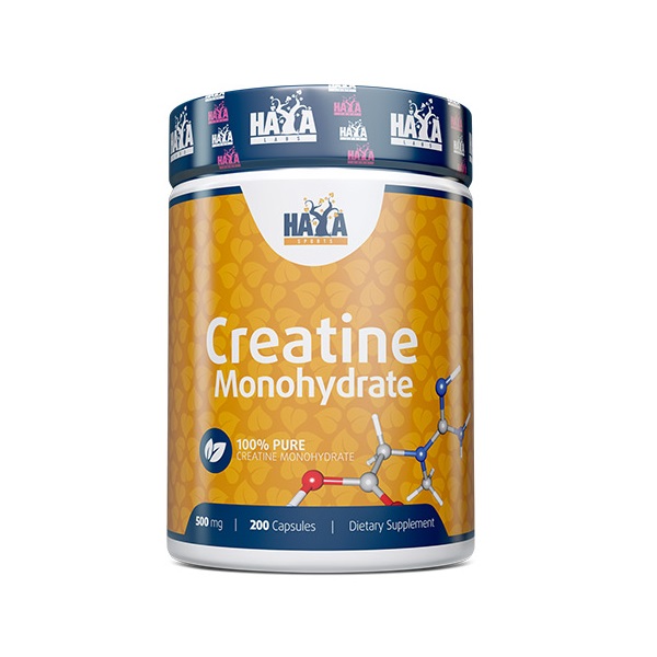 Креатин Haya Labs Sports Creatine Monohydrate 500 mg, 200 капсул