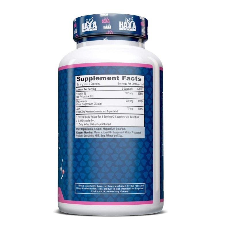 Стимулятор тестостерону Haya Labs ZMA, 90 капсул. Фото 2