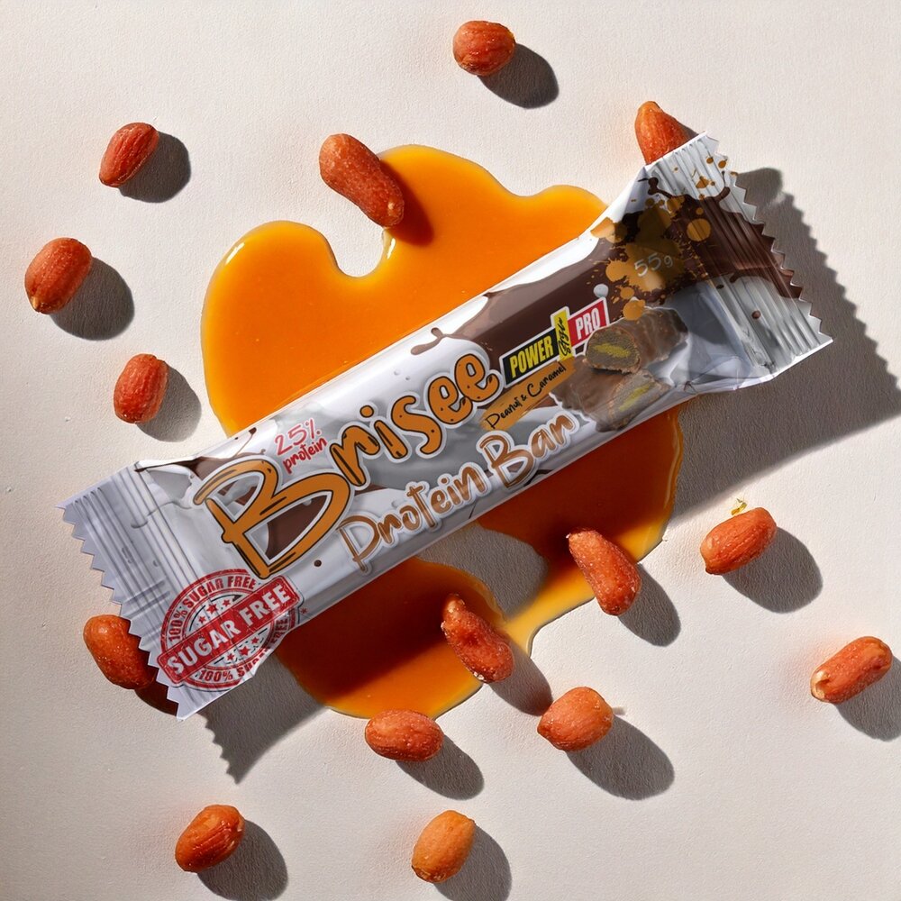 Батончик Power Pro Brisee Protein Bar 25% Sugar Free, 55 грам