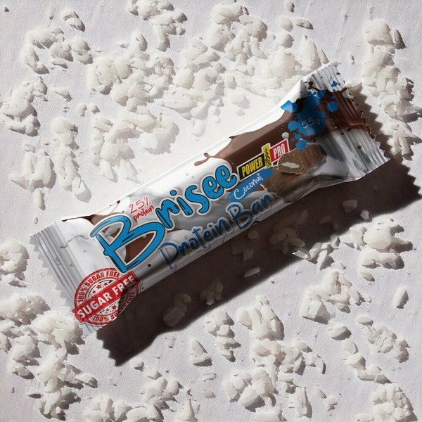 Батончик Power Pro Brisee Protein Bar 25% Sugar Free, 55 грам. Фото 2