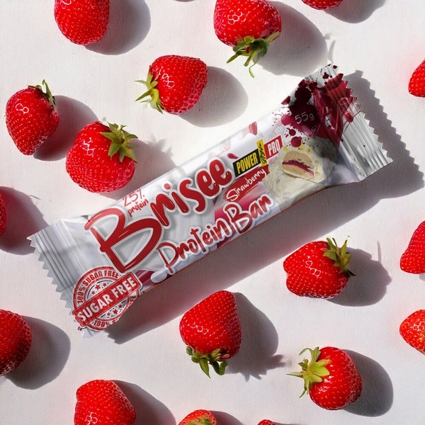 Батончик Power Pro Brisee Protein Bar 25% Sugar Free, 55 грам. Фото 5
