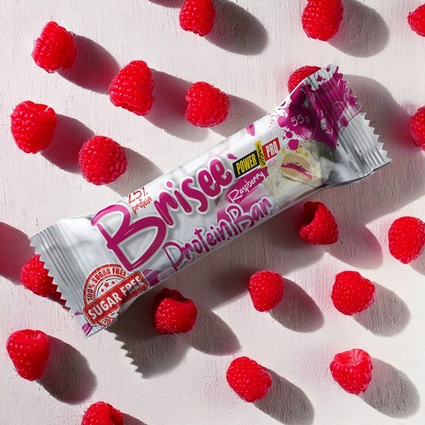 Батончик Power Pro Brisee Protein Bar 25% Sugar Free, 55 грам. Фото 6