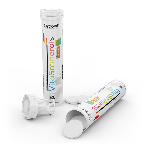 Витамины и минералы OstroVit Vitamins and Minerals, 20 шипучих таблеток. Фото 3