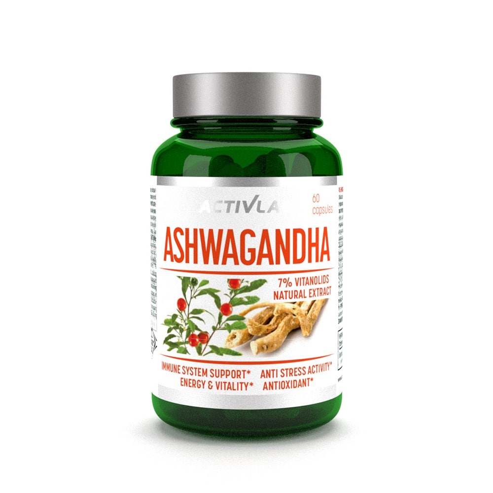 Натуральна добавка ActivLab Ashwagandha, 60 капсул