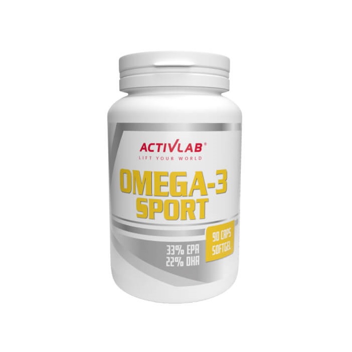 Жирные кислоты ActivLab Omega-3 Sport, 90 капсул