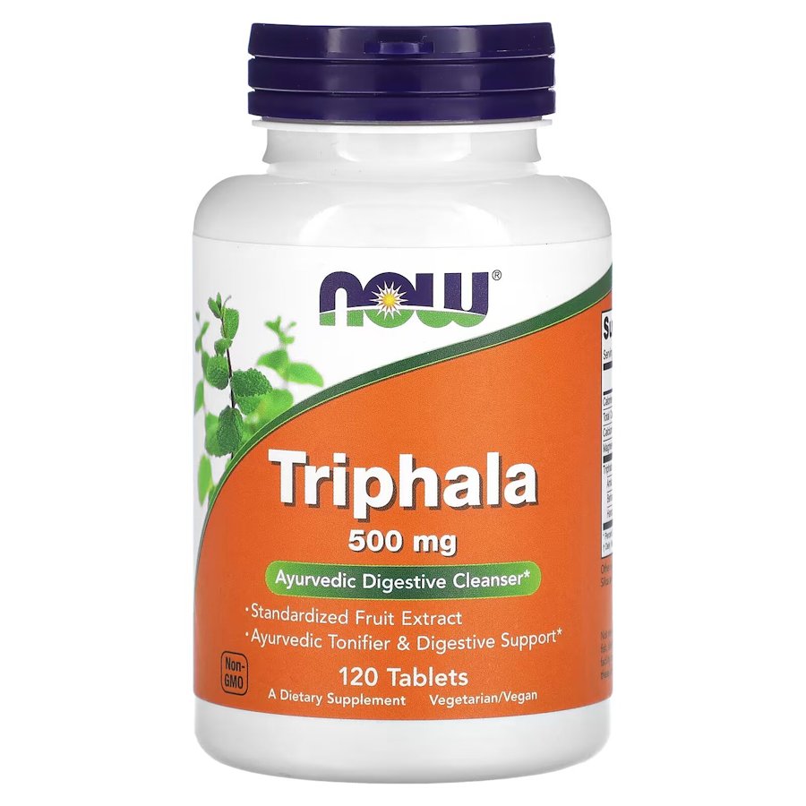 Натуральная добавка NOW Triphala 500 mg, 120 таблеток