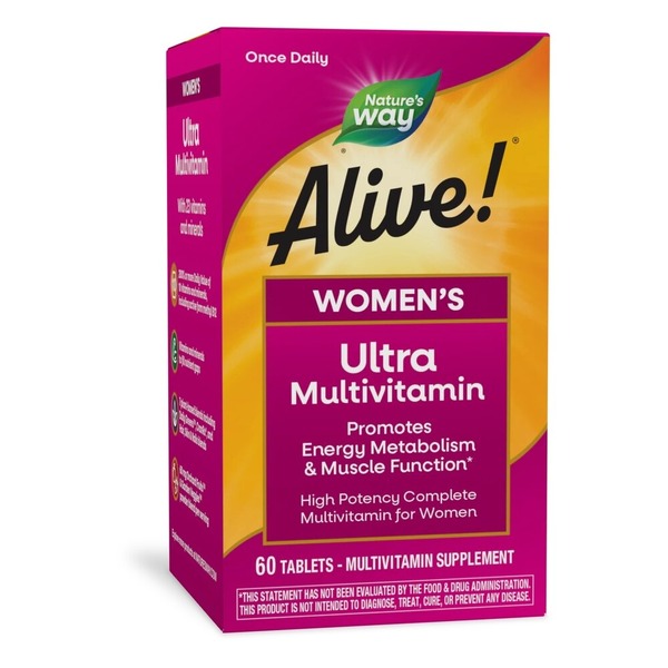 Вітаміни та мінерали Nature's Way Alive! Once Daily Women's Ultra Potency, 60 таблеток