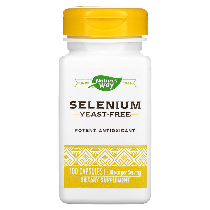 Вітаміни та мінерали Nature's Way Selenium, 100 капсул