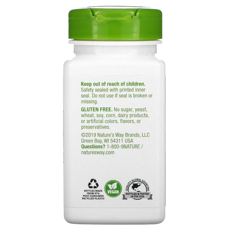 Натуральная добавка Nature's Way Gotu Kola Herb 950 mg, 100 вегакапсул. Фото 4