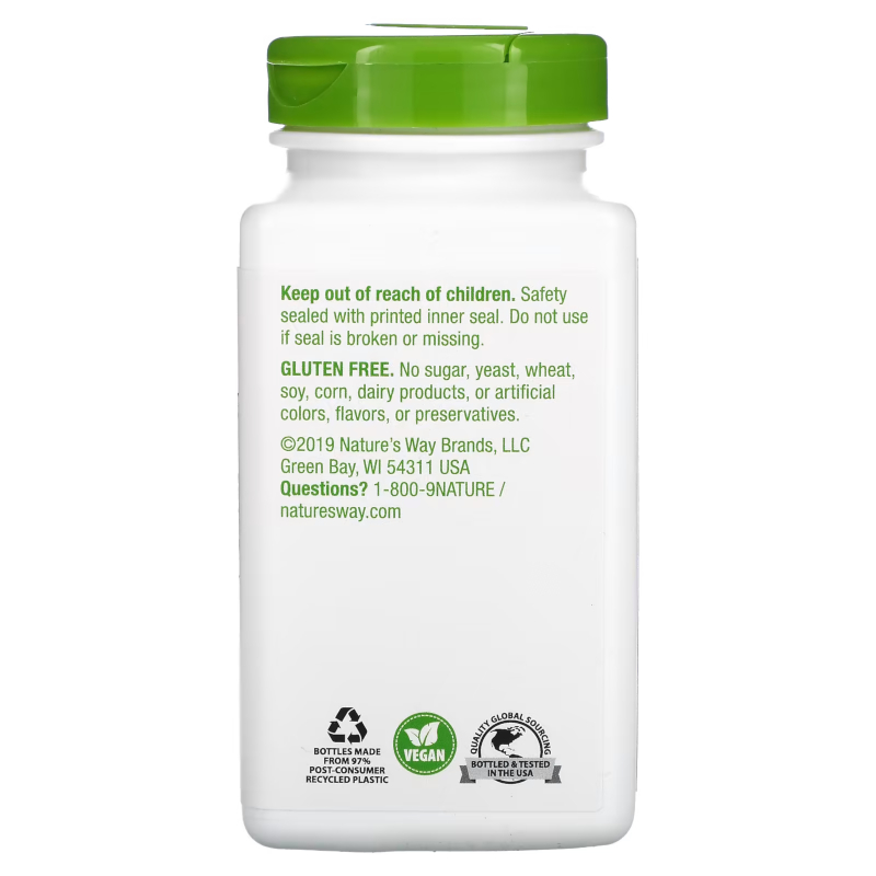 Натуральна добавка Nature's Way Gotu Kola Herb 950 mg, 180 вегакапсул. Фото 4