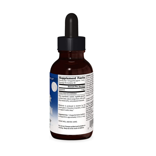 Натуральная добавка Source Naturals Sleep Science Melatonin, 59 мл. Фото 2