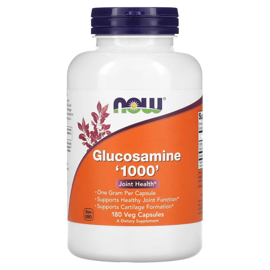 Препарат для суставов и связок NOW Glucosamine 1000 mg, 180 вегакапсул