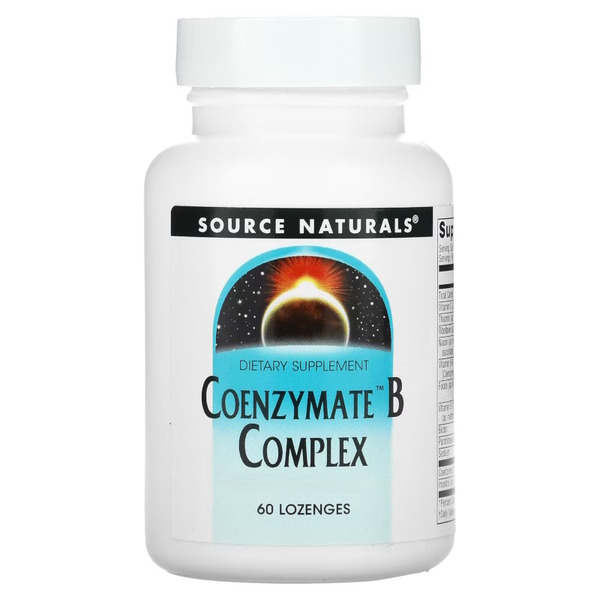 Вітаміни та мінерали Source Naturals Coenzymate B Complex, 60 льодяників