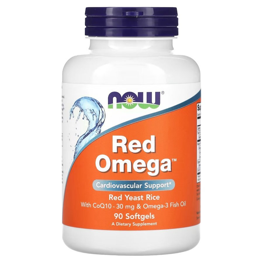 Жирные кислоты NOW Red Omega, 90 капсул