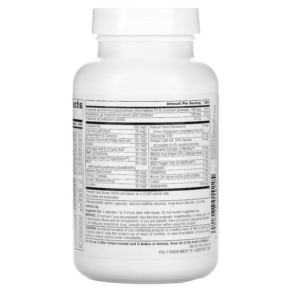 Витамины и минералы Source Naturals Life Force Multiple, 120 капсул. Фото 3